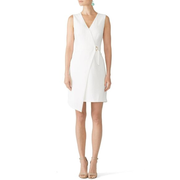 Hutch Dresses & Skirts - 269. Hutch Carolyn Wrap Dress White XL
